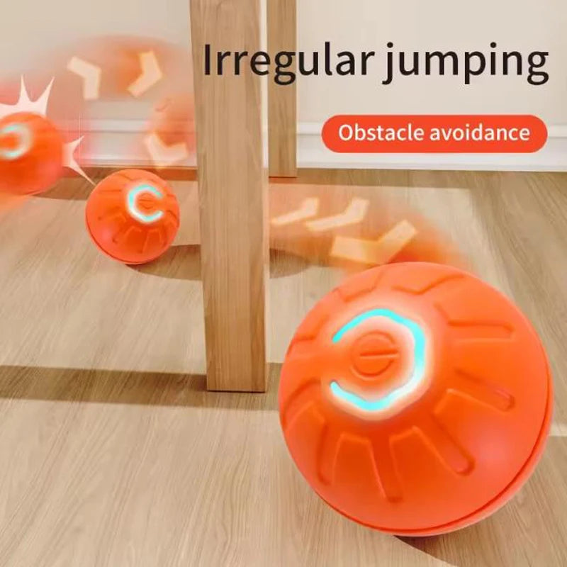 Automatic Interactive Dog Ball Toy – Electronic Moving & Bouncing Pet Toy