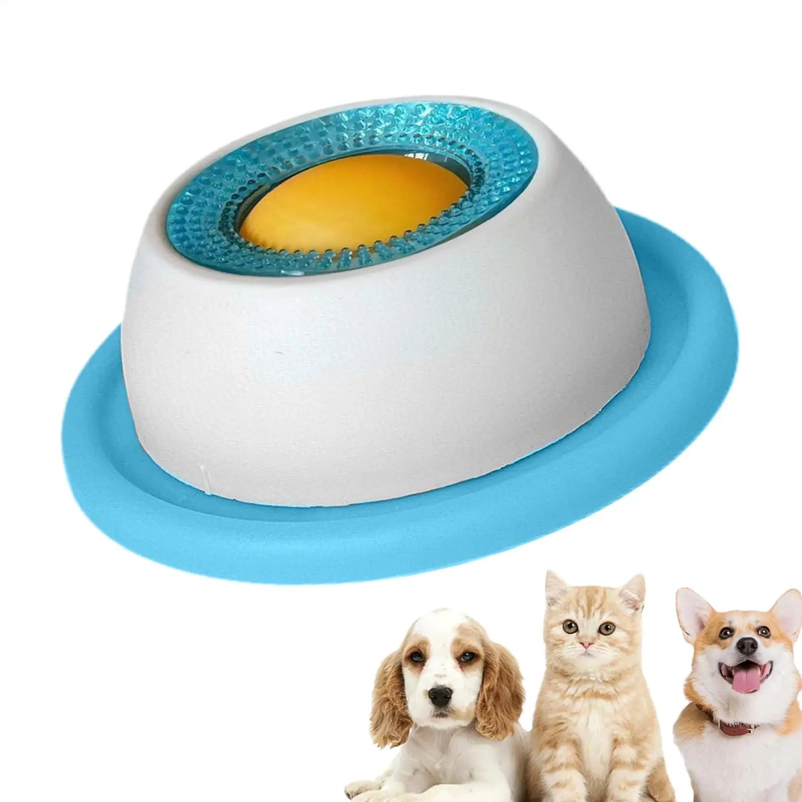 Slow Feed Dog Bowl – Healthy Plastic Feeding Bowl for Dogs, Cats & Puppies