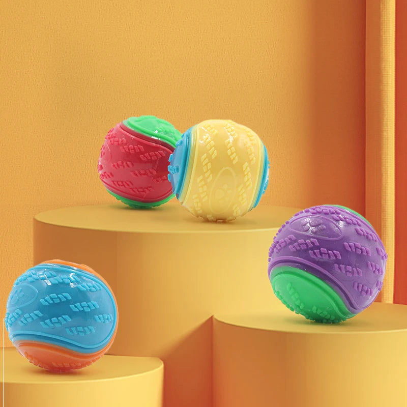 TPR Dog Ball Toy for Fetch, Chewing & Interactive Play