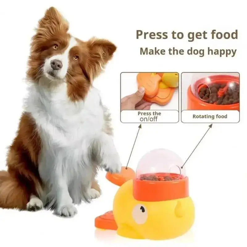 Interactive Dog Ball Toy for Puppies – Non-Electric Plastic Pet Play Toy