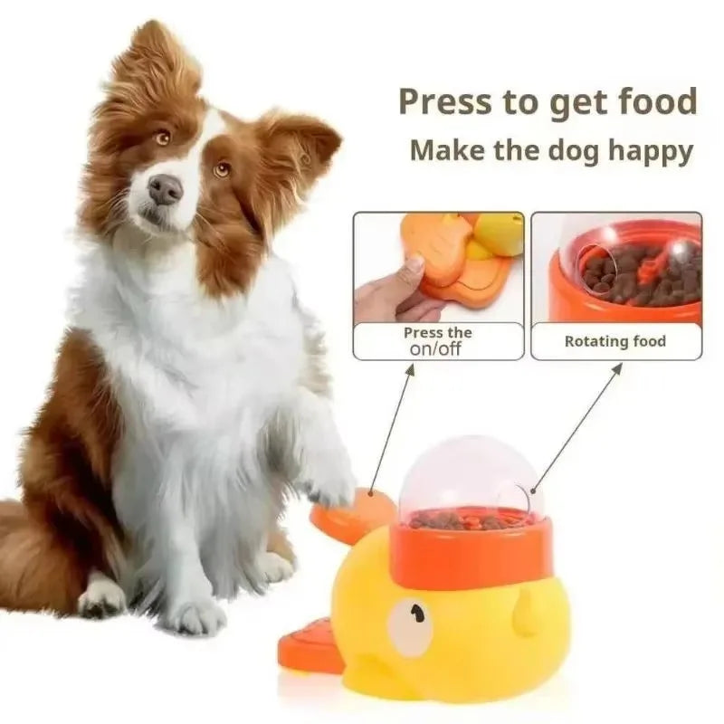 Interactive Dog Ball Toy for Puppies – Non-Electric Plastic Pet Play Toy