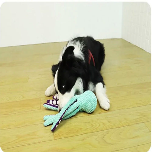 Product Title Plush Squeaky Dog Toy – Soft Fleece Chew & Play Toy