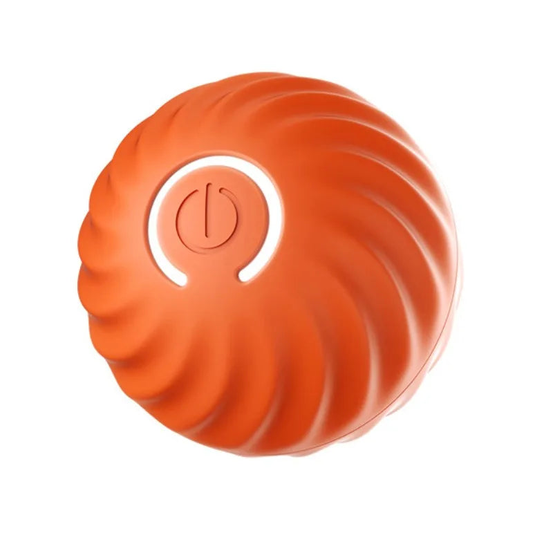 Automatic Moving Dog Ball Toy – USB Rechargeable Interactive Jumping & Rotating Puppy Toy