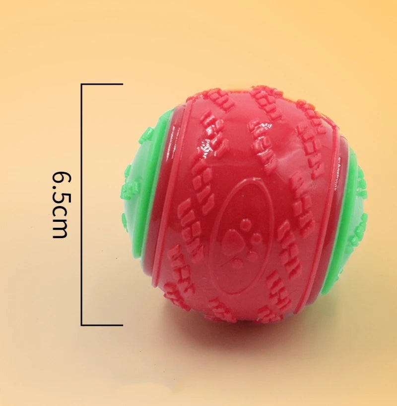 TPR Dog Ball Toy for Fetch, Chewing & Interactive Play
