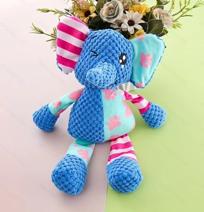 Ishiline Plush Squeaky Dog Toy – Soft Fleece Chew & Cuddle Toy