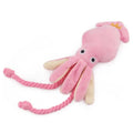 Soft Fleece Dog Chew Toy for Gentle Play