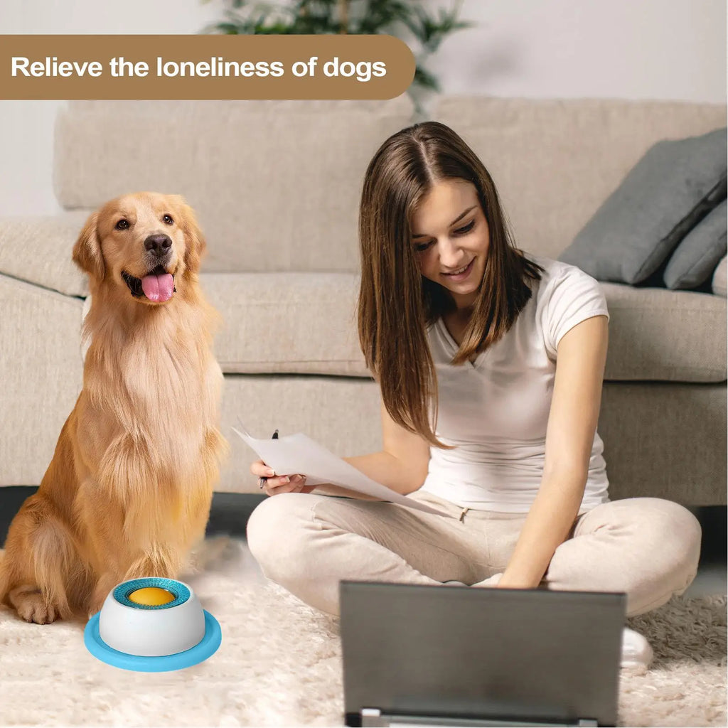 Slow Feed Dog Bowl – Healthy Plastic Feeding Bowl for Dogs, Cats & Puppies