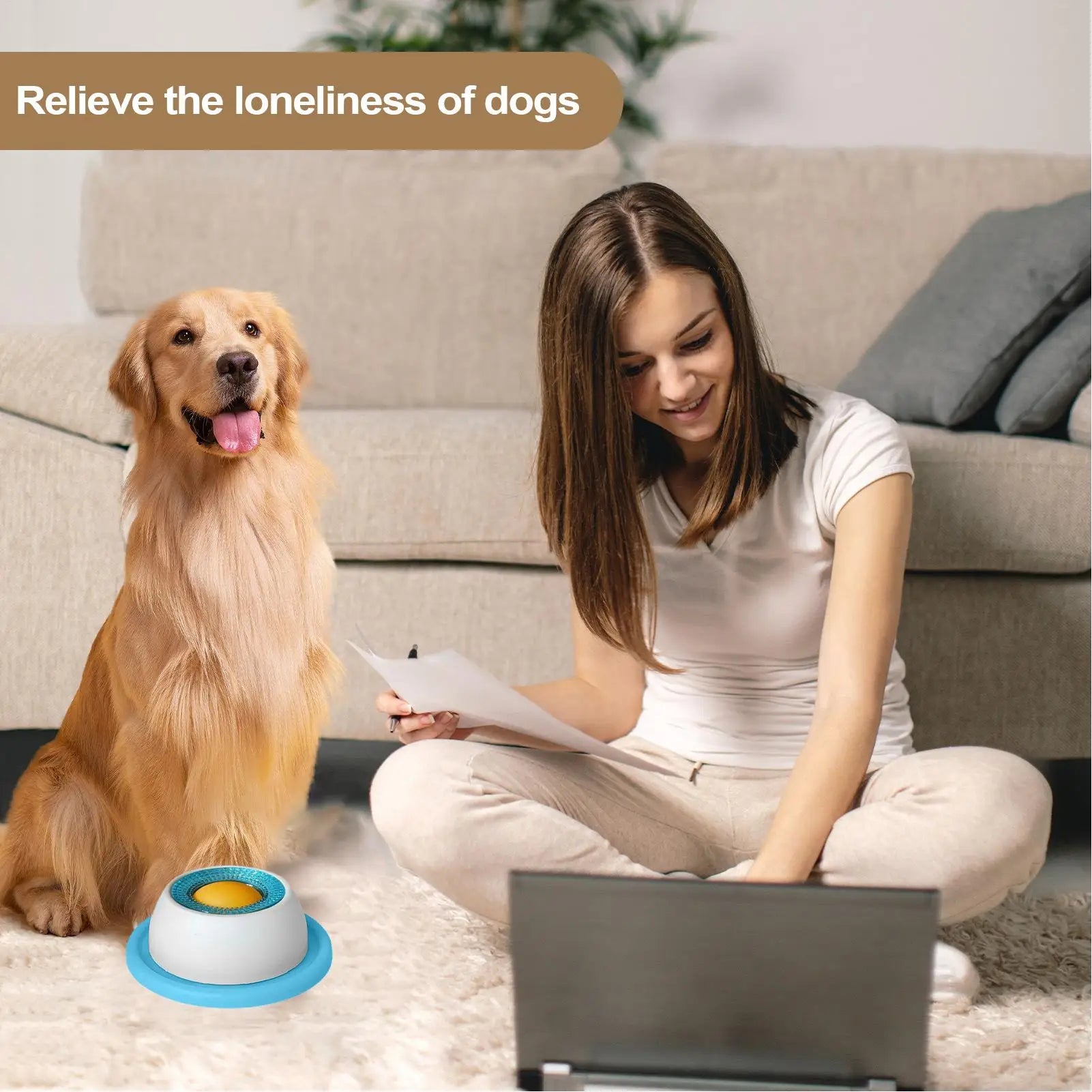 Slow Feed Dog Bowl – Healthy Plastic Feeding Bowl for Dogs, Cats & Puppies