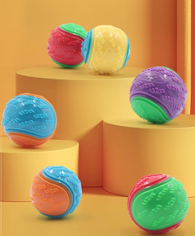 TPR Dog Ball Toy for Fetch, Chewing & Interactive Play