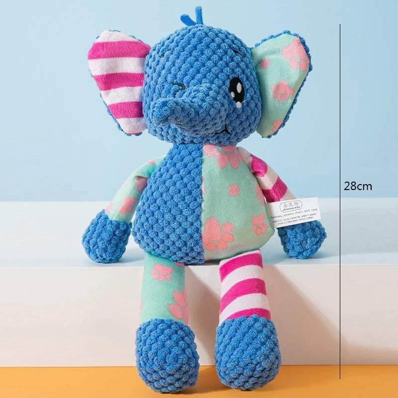Ishiline Plush Squeaky Dog Toy – Soft Fleece Chew & Cuddle Toy