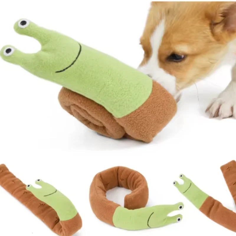 Plush Dog Toy for Aggressive Chewers – Soft Fleece Squeaky Toy for Dog
