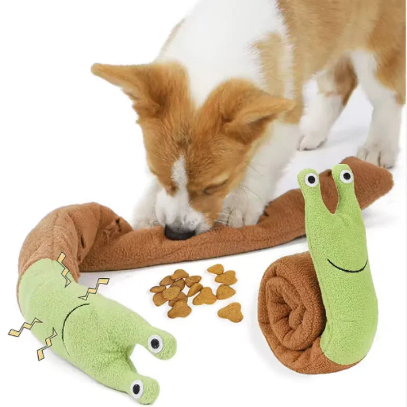 Soft fleece plush dog toy for puppies and small dogs